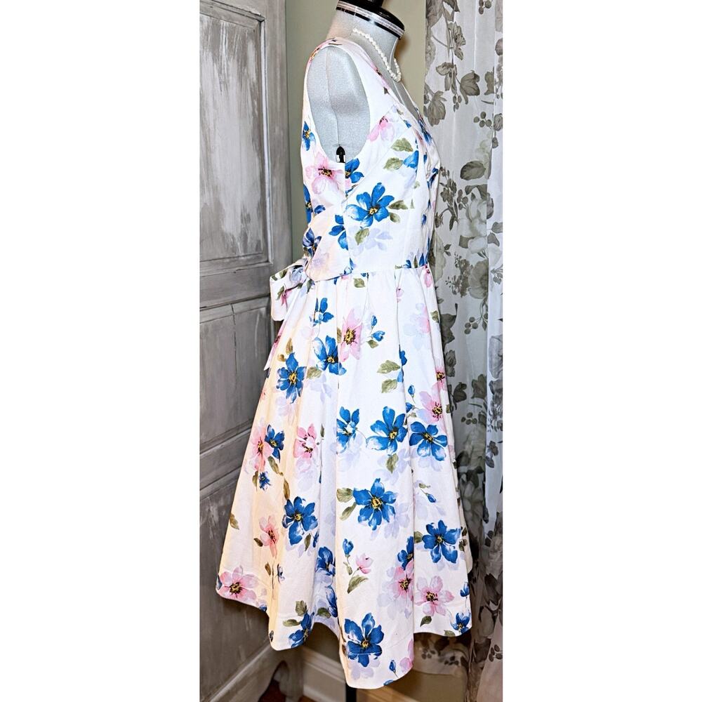 Liz Lisa Large Floral Back Ribbon OP Dress Jfashion Gyaru Himekaji Girl Japan - Picture 12 of 16